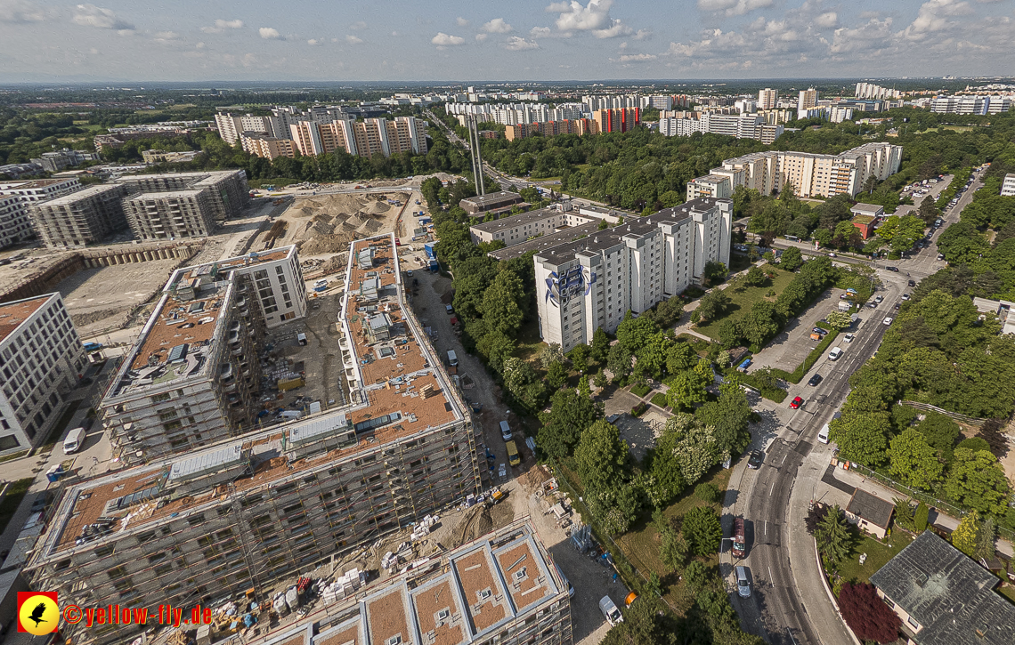 07.06.2023 - Graffiti am Karl-Marx-Ring in Neuperlach